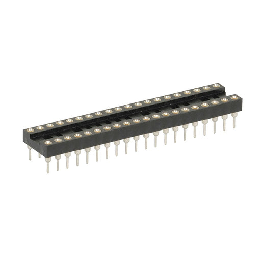 40 Pin Gold Insert Machined Pin IC Socket - Folders