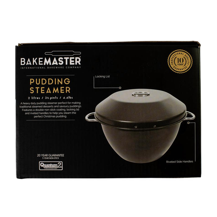 Bakemaster Pudding Steamer, 2 Litre - Non-Stick 40010