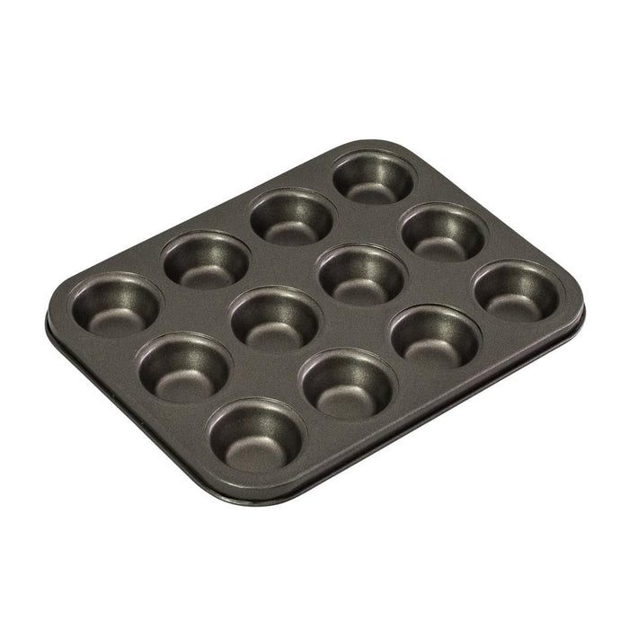 Bakemaster 12 Cup Mini Muffin Pan, 26 X 20Cm/4.5 X 2Cm - Non-Stick