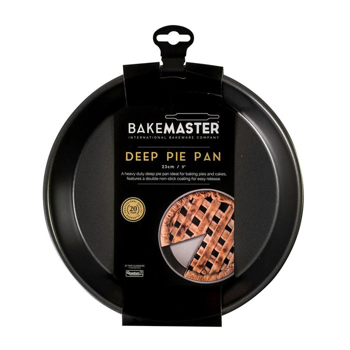 Bakemaster Rnd Deep Pie/Cake Pan, 23Ø X 4.7Cm - Non-Stick 40043