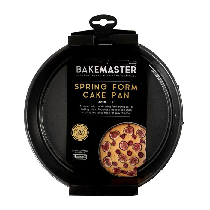 Bakemaster Springform Rnd Cake Pan, 20Ø X 6Cm - Non-Stick 40051