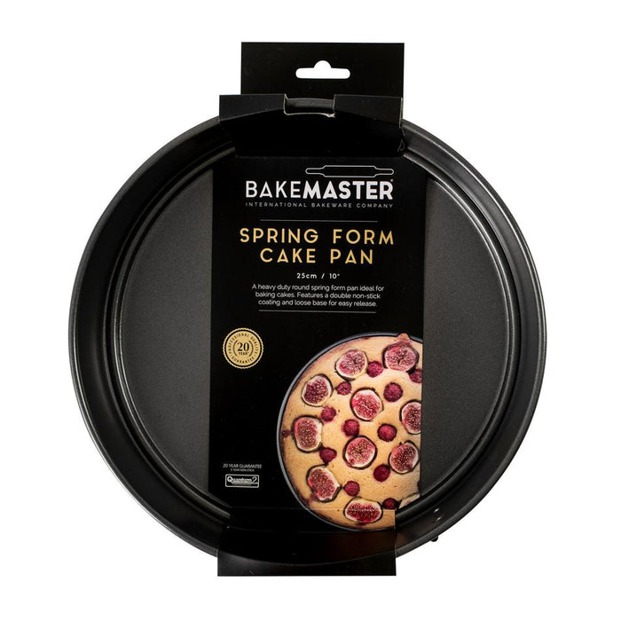 Bakemaster Springform Rnd Cake Pan, 25Ø X 6Cm - Non-Stick 40053