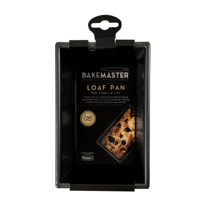 Bakemaster Box Sided Loaf Pan, 15 X 9 X 7Cm - Non-Stick 40070