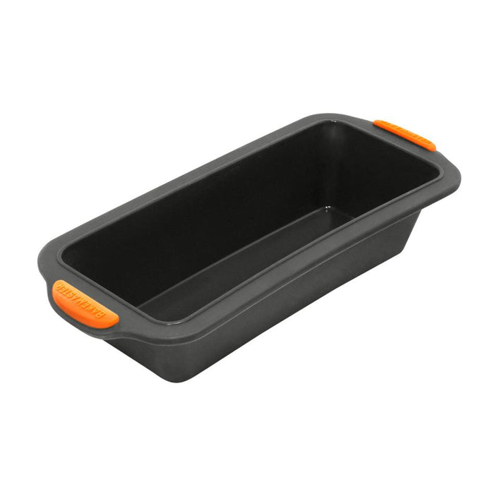 Silicone Loaf Pan Bakemaster 24x10x6cm Grey — Folders