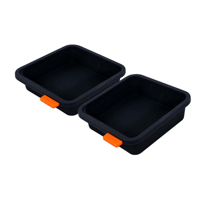 Bakemaster Set Of Two Divider Trays - 13 X 13 X 3.6Cm 40146