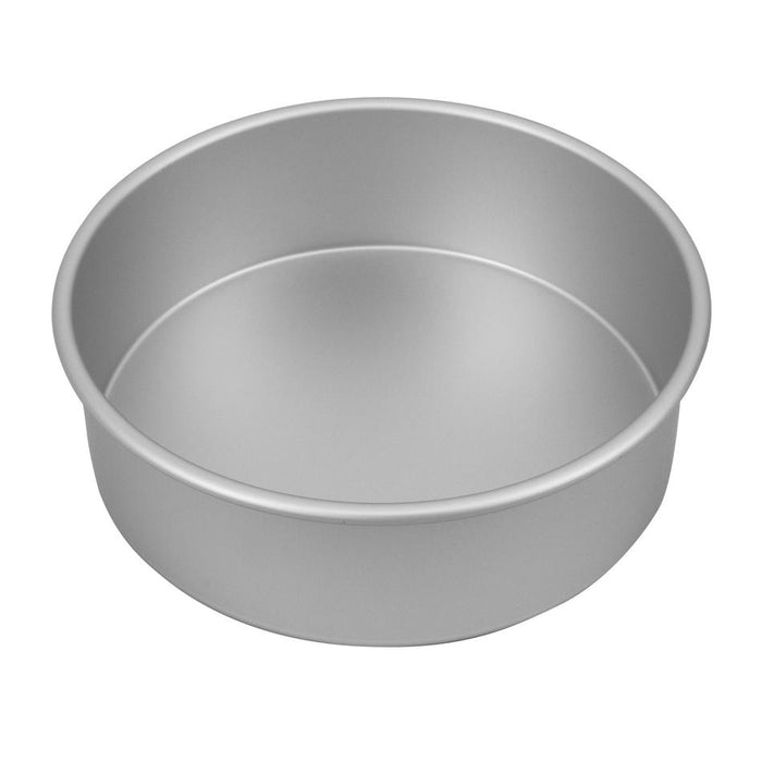 Bakemaster Silver Anodised Round Cake Pan, 22.5 X 7.5Cm 40205