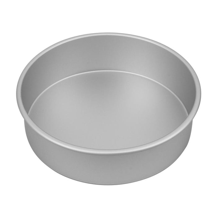 Bakemaster Silver Anodised Round Cake Pan, 25 X 7.5Cm 40206