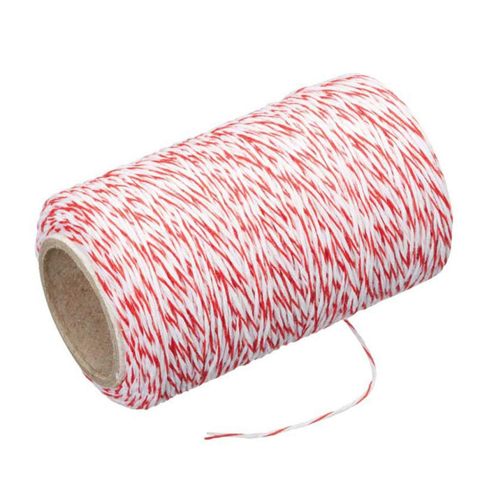 Avanti Butchers Twine With Cutter - Red/White 40635