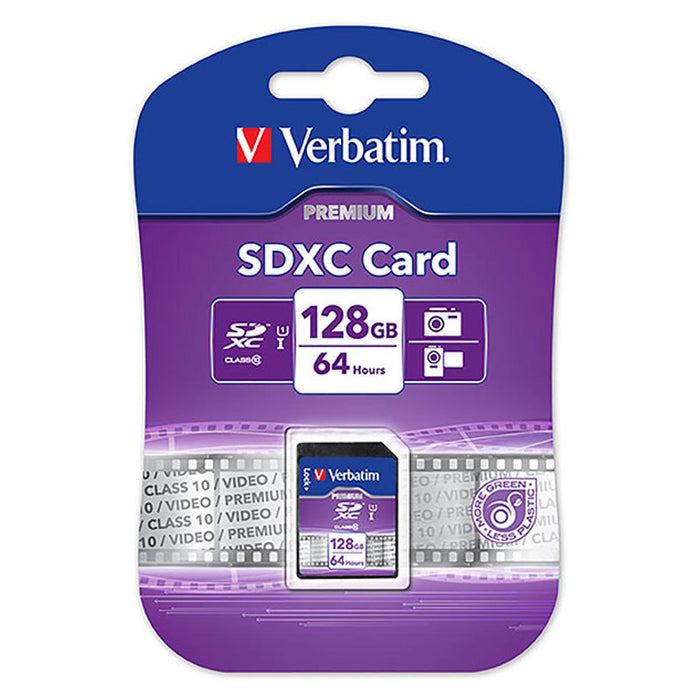 Verbatim Sdxc Card 128Gb Class 10 44025