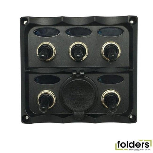 5 switch panel with dual usb 4.2a socket - Folders