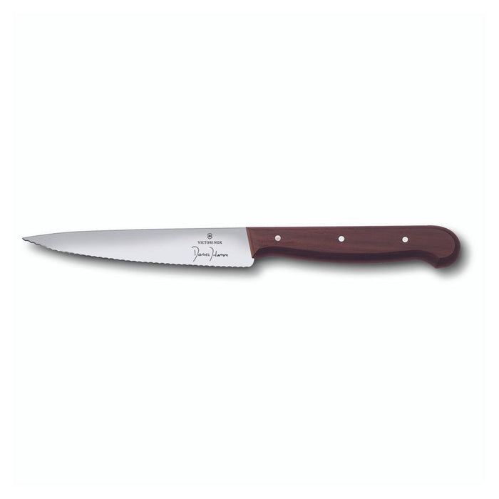 Victorinox Utility-Carving Knife, 12Cm, Wavy Edge - Wood 5.2030.12
