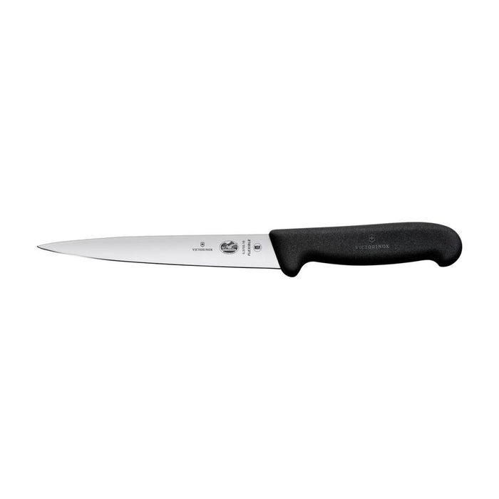 Victorinox Fibrox Filleting Knife, 16Cm, Flexible 5.3703.16