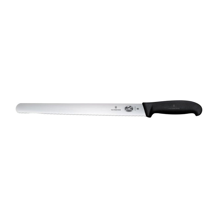 Victorinox Fibrox Slicing Knife, 36Cm, Wavy Edge 5.4233.36