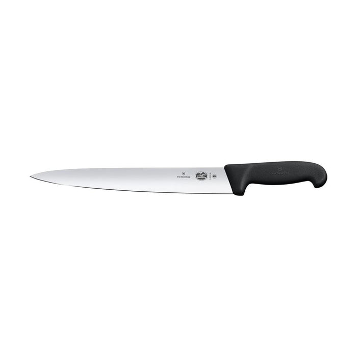 Victorinox Fibrox Slicing Knife, 25Cm, Straight Edge / Pointed Tip