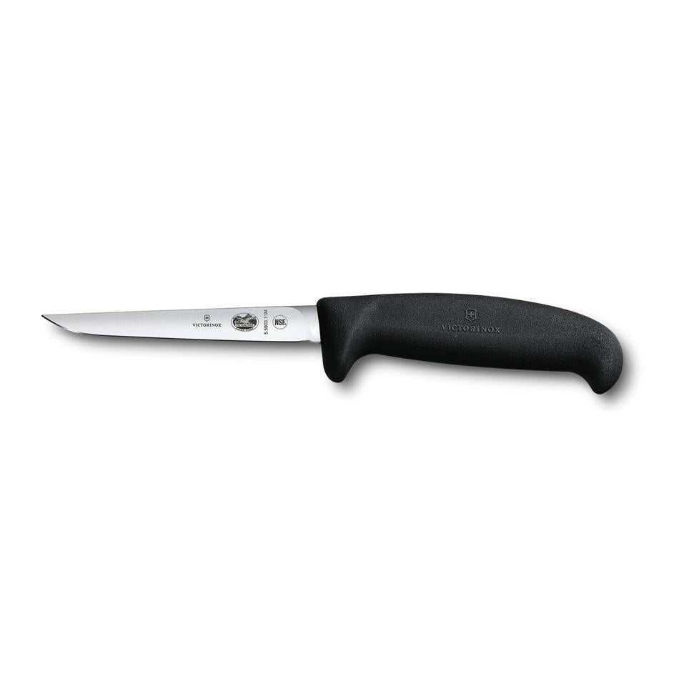 Poultry Knife - Victorinox 11cm Fibrox Black Handle — Folders