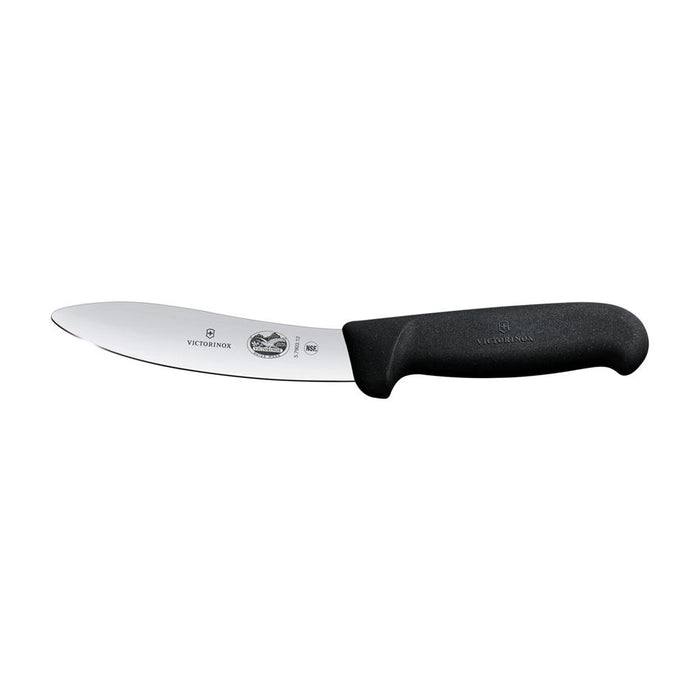 Victorinox Lamb Skinning Knife, 12Cm Narrow Blade, Fibrox - Black