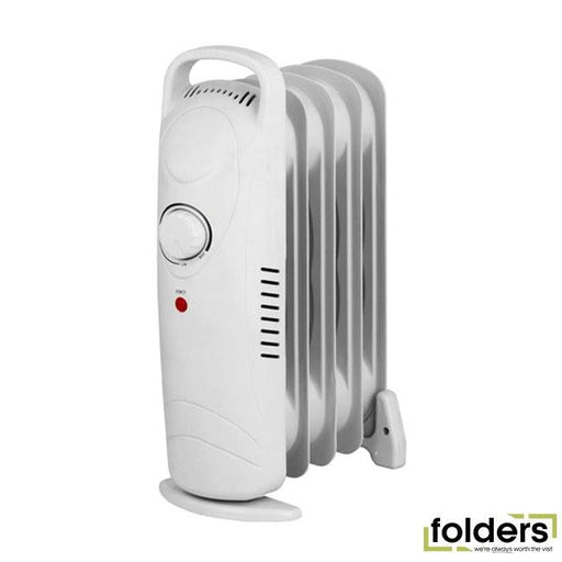 500w mini 5-fin oil heater 240v - Folders