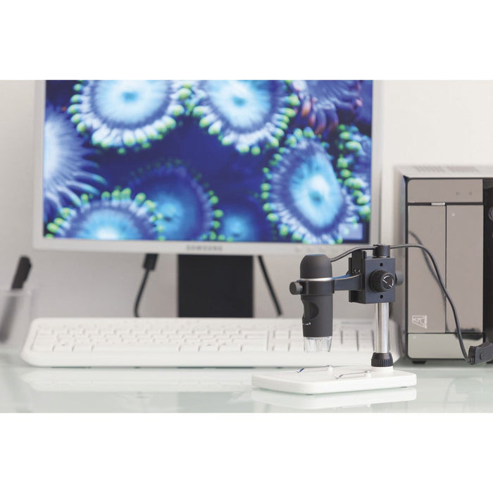 5MP USB 2.0 Digital Microscope with Professional Stand - Folders
