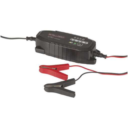 6/12VDC 1.5A 8-Step Intelligent Lead Acid and Lithium Battery Charger - Folders