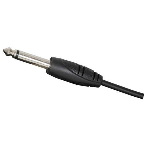 6.5mm Mono Plug to 6.5mm Mono R/A Plug Audio Cable - 3m - Folders