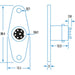 6 Pin MINI DIN PANEL Socket - Folders