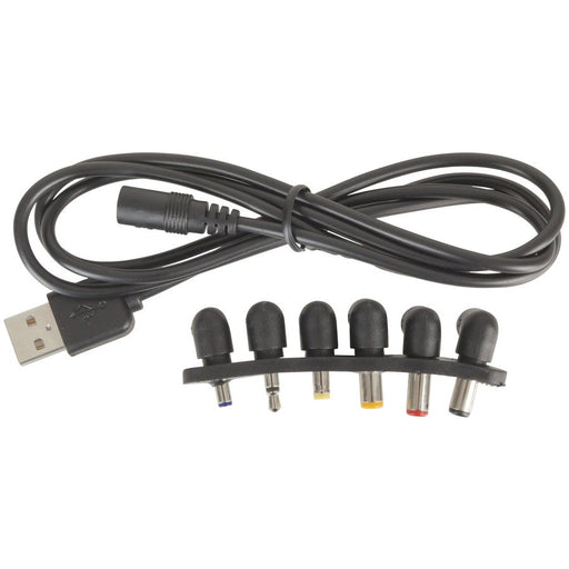 6 Plug DC to USB Cable Kit - Folders