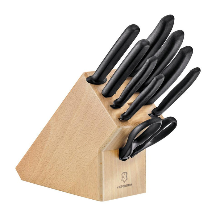 Victorinox Swiss Classic Cutlery Block, 9 Pieces 6.7193.9