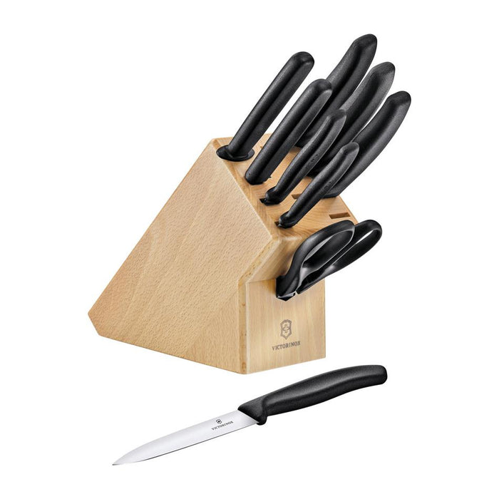 Victorinox Swiss Classic Cutlery Block, 9 Pieces 6.7193.9