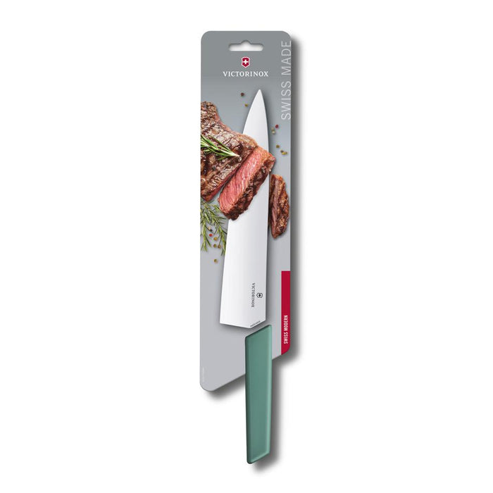 Victorinox Swiss Modern Carving Knife, 25Cm, Sage 6.9016.2543B