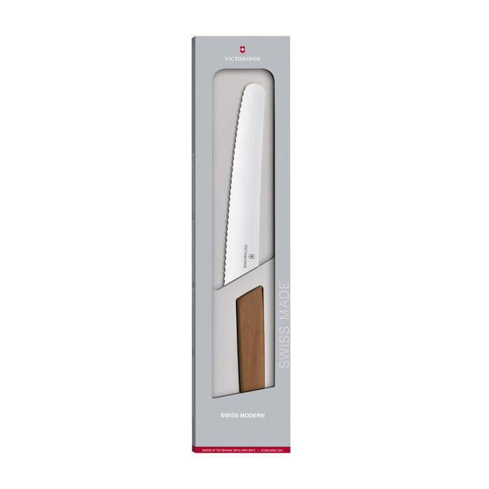 Victorinox Swiss Modern Bread And Pastry Knife, 22Cm 6.9070.22WG