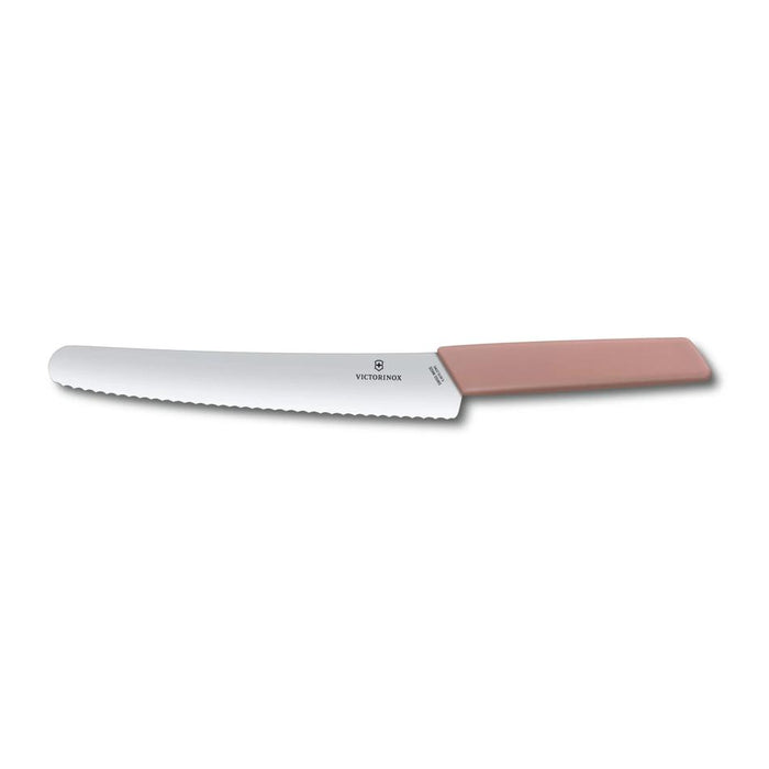 Victorinox Swiss Modern Bread & Pastry Knife, 22Cm, Apricot Handle