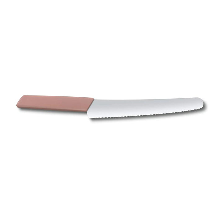 Victorinox Swiss Modern Bread & Pastry Knife, 22Cm, Apricot Handle