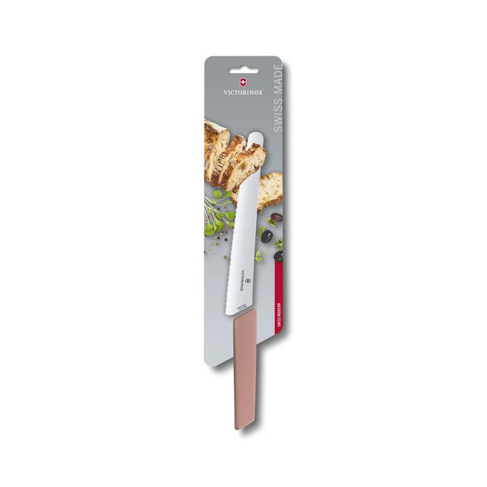 Victorinox Swiss Modern Bread & Pastry Knife, 22Cm, Apricot Handle