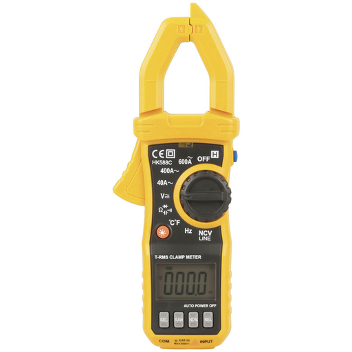 600A True RMS AC Clamp Meter - Folders