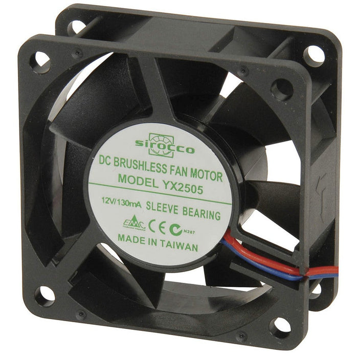 60mm 12VDC Cooling Fan - Folders