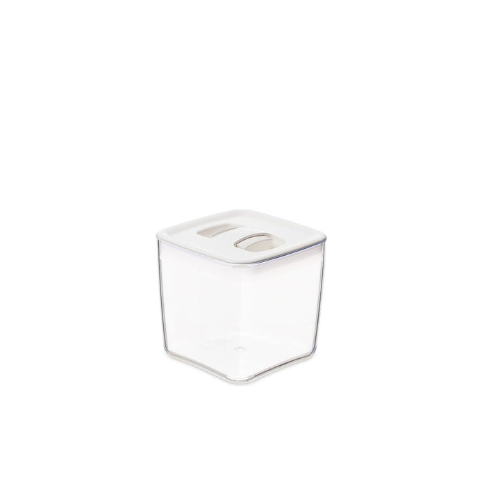 ClickClack Pantry Storage Cube Container - White, 1.4L/1.5QT
