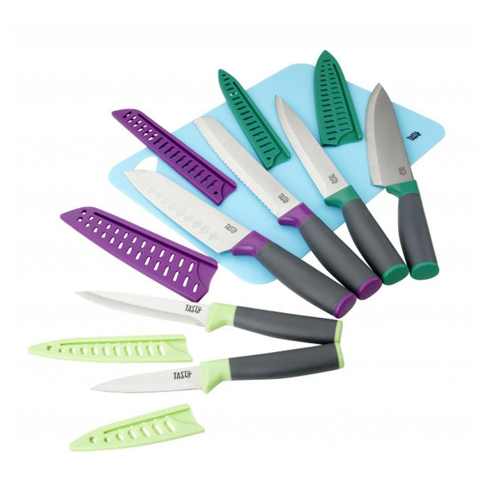 Tasty 13 Piece Knife Set with Cutting Mat 678597