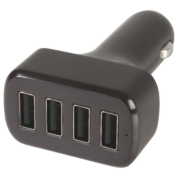 7.2A 4 Port USB Car Charger - Folders