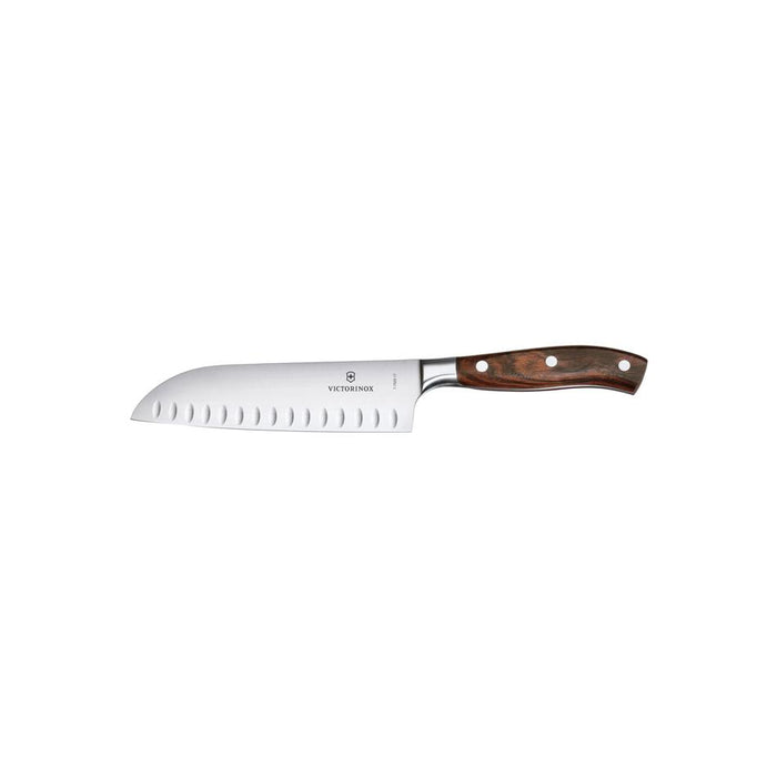 Victorinox Grand Maître Santoku Knife, 17Cm, Wood 7.7320.17G