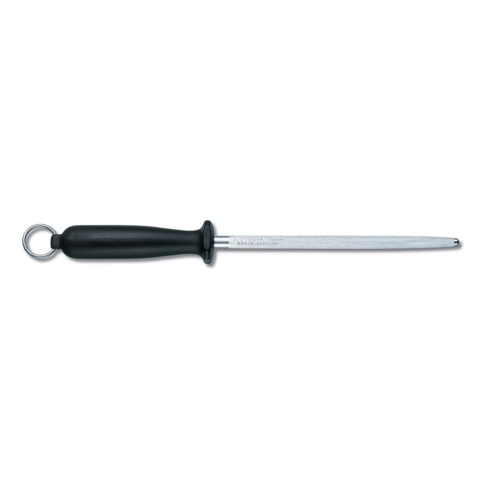 Victorinox Domestic Sharpening Steel, 18Cm, Round, Middle Fine Cut, Black 7.8003