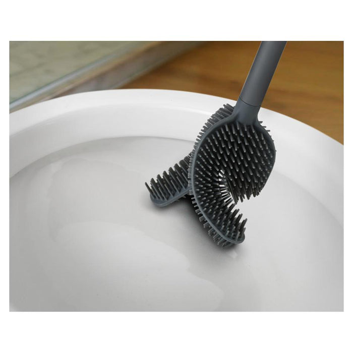 Joseph Joseph Flex 360 Luxe Toilet Brush - Stainless Steel