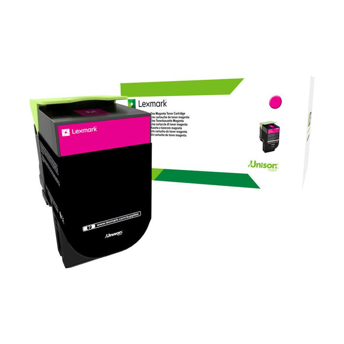 Lexm 708HM High Yield Magenta Toner 70C8HME