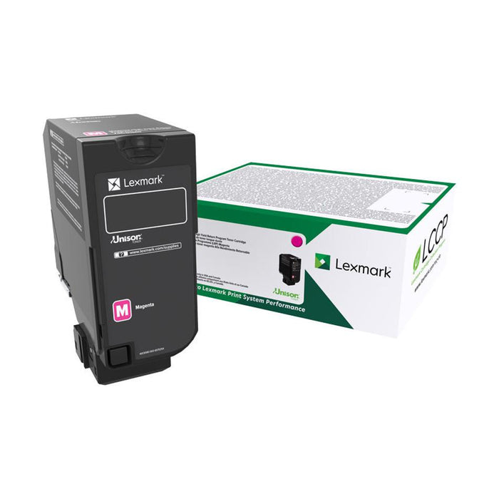 Lexm 74C6HM0 High Yield Magenta Toner