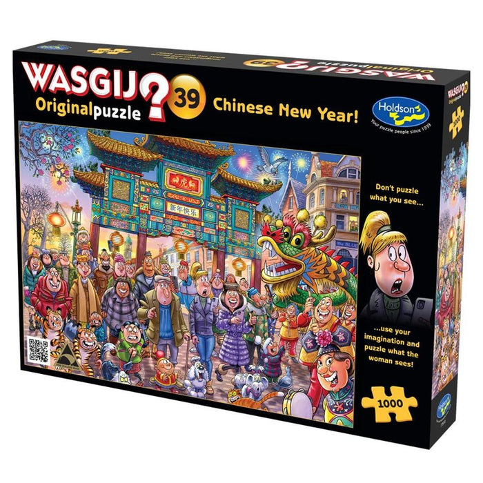 Holdson Puzzle - Wasgij Original 39 1000pc (Chinese New Year!) 77510