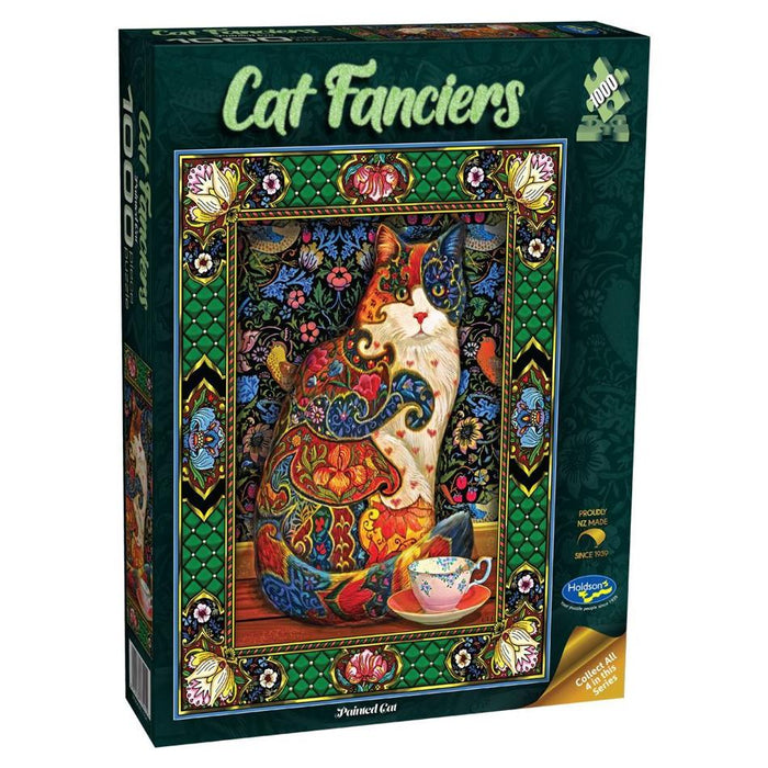Holdson Puzzle - Cat Fanciers, 1000pc (Painted Cats) 77541