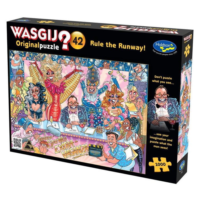 Holdson Puzzle - Wasgij Original 42, 1000pc (Rule the Runway!) 77601