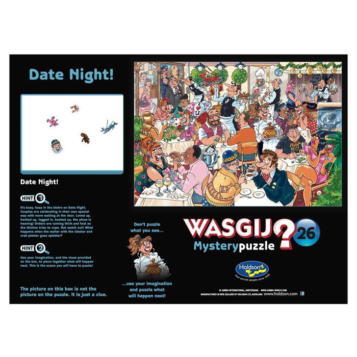 Holdson Puzzle - Wasgij Mystery 26 1000pc (Date Night) 77750