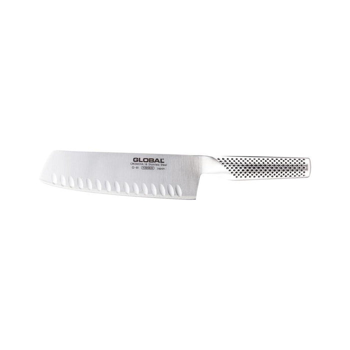 Global Classic 18Cm Vegetable Knife, Fluted G-81 79495