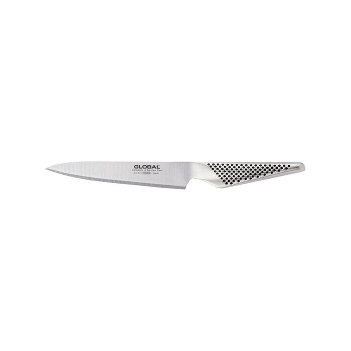 Global Classic 15Cm Utility Knife, Fine Serration Gs-13L 79510