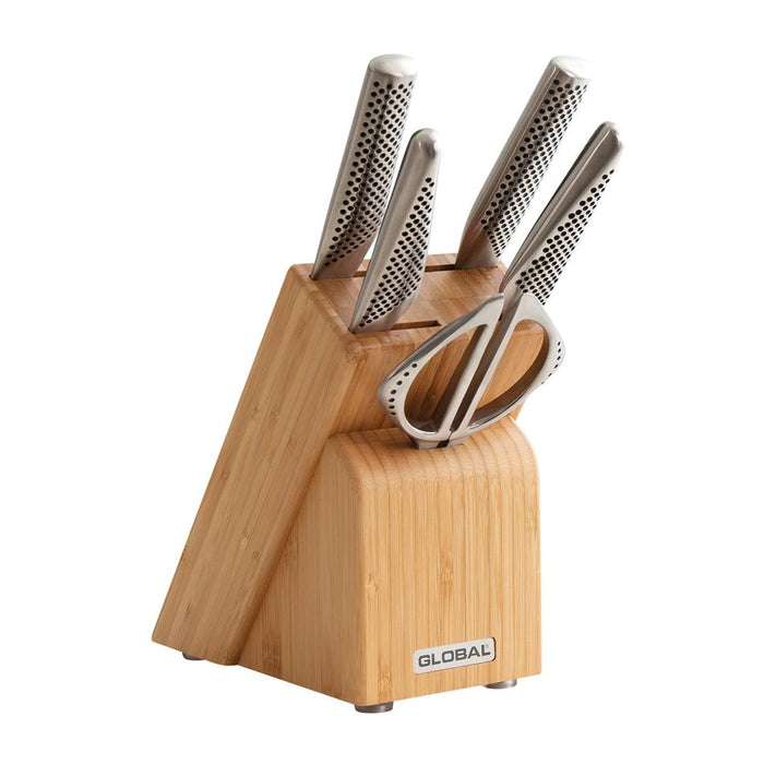 Global Takashi 6Pc Knife Block Set 79640